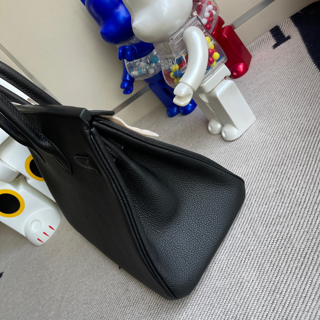 Hemres Birkin 30CM Togo CK89 Noir Gold Hardware