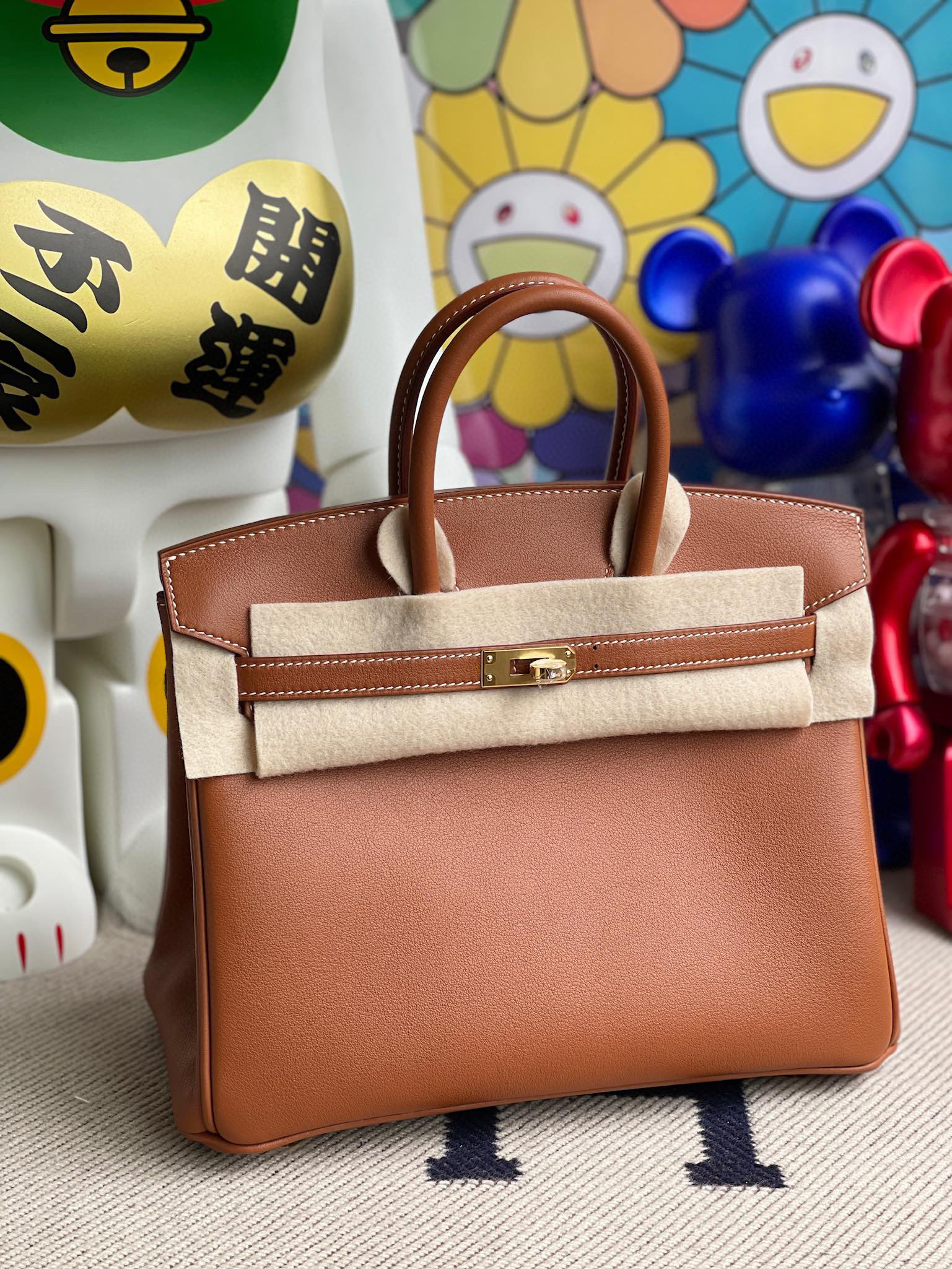 Hermes Birkin 25CM Swift Leather CK37 Gold Hardware