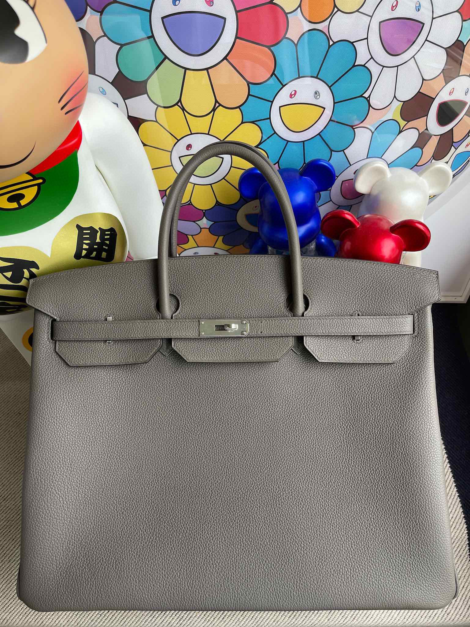 RepLadies Birkin 40CM Togo 8F Etain PHW Handmade | Repladies Trusted ...