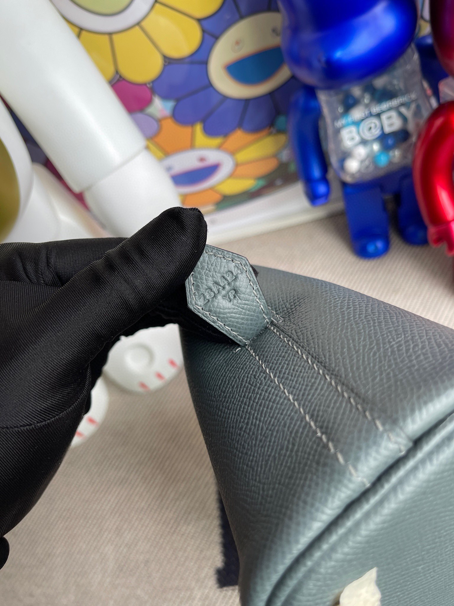 2021 New Hermes Bolide 25CM Epsom Y7 Bleu Orage GHW Handmade